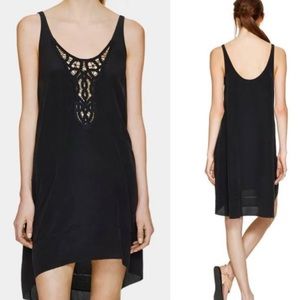 Wilfred Lazare black silk dress, size small